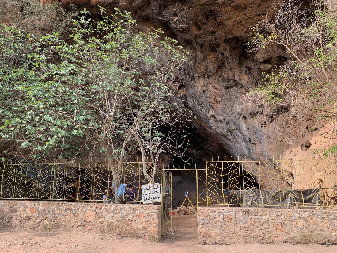 Taforalt Cave archaeological site in the Moroccan mountains