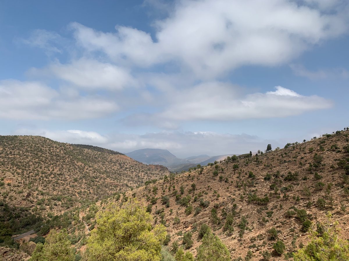 Arid mountains of Northwest Africa